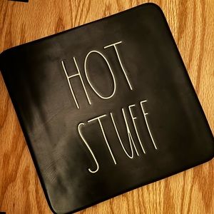 Rae Dunn hot stuff food trivet
